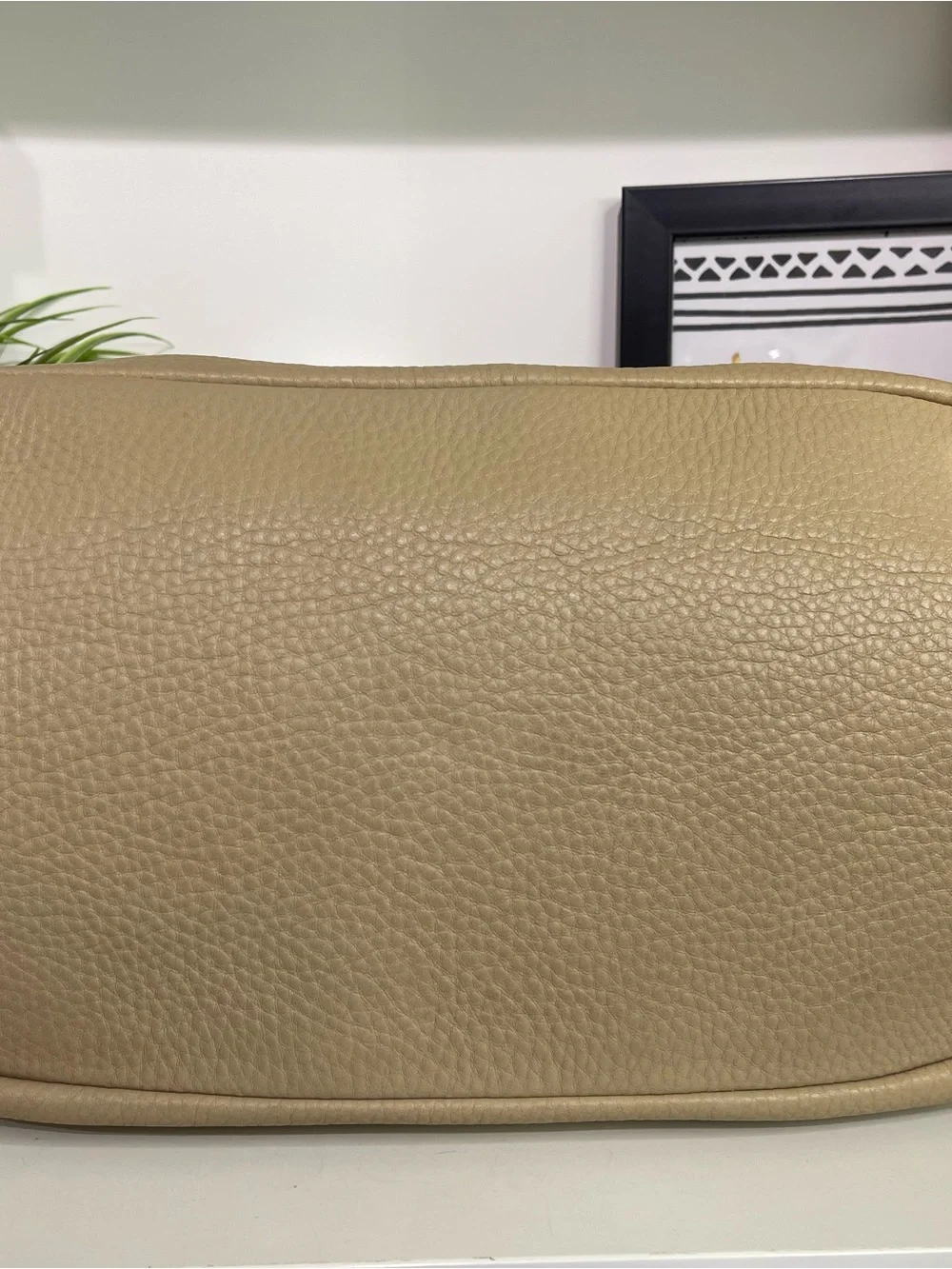 Prada Tan Pebbled Leather Hobo with Gold Hardware - Picture 5 of 6